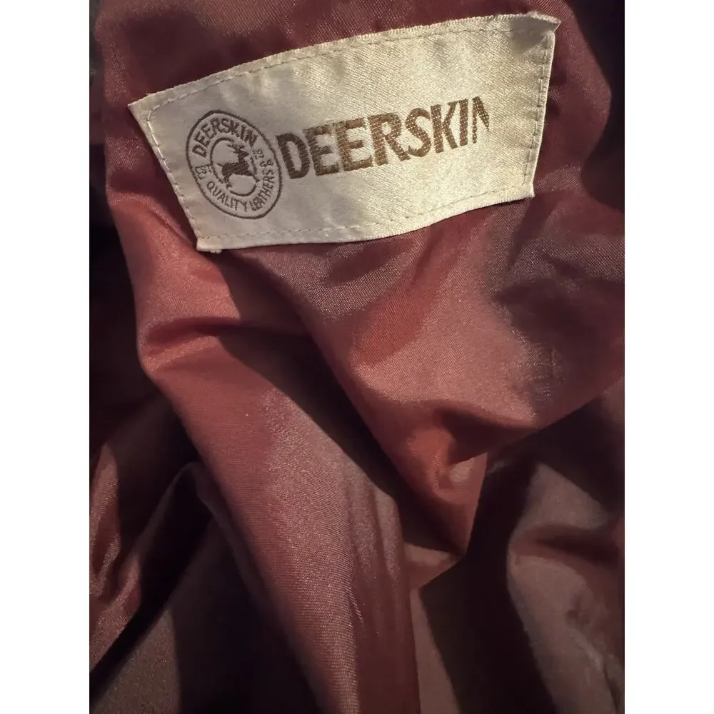 Classic Men's Brown Leather Jacket - Brand Unspecified